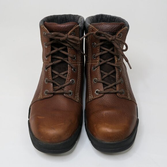 Wolverine Brown Leather Work Boots main image 4